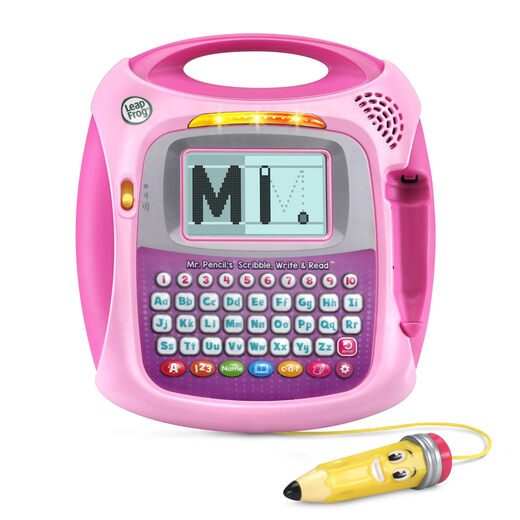 Leap Frog Mr. Pencil English Phonics Reading and Writing Graffiti Early Education Learning Machine Toy Pink Model