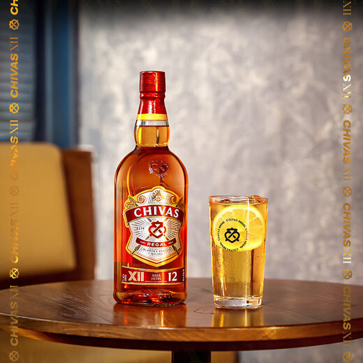 Chivas Regal 12 years/XV15 years joint model/18 years Scotch blended whiskey original bottle imported wine overseas version 1000ml Chivas Regal 12 years single bottle without box and code