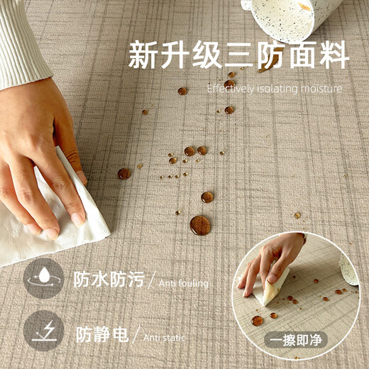 地毯客厅异形沙发茶几毯免洗可擦不规则家用防水耐脏卧室 现代8475 180cm*280cm【亲肤舒适 不易掉毛