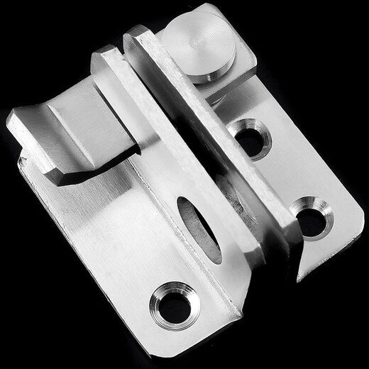 
Auburn 5045 right angle door buckle + padlock Stainless steel buckle fixing door lock Door nose buckle hanging latch lock
