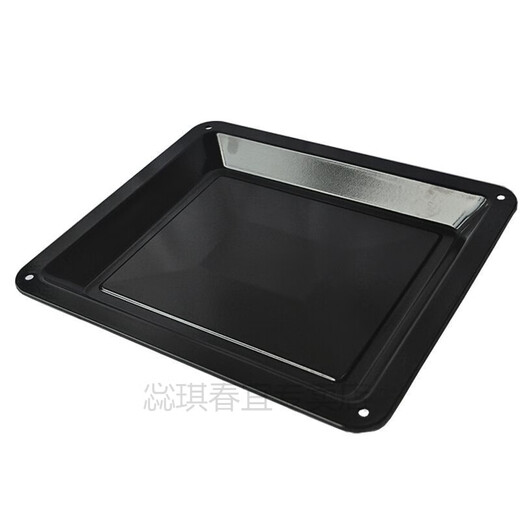 Microwave oven light wave oven baking pan 23L 25L liter grill pan oil dripping pan food tray 23L enamel baking pan