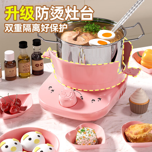 
Living stone children's mini kitchen real cooking set full set cooking toys little girl's birthday gift 7-14 years old, 136-piece powder set [send anti-scalding table + stock pot] 8-12 years old, can be fried