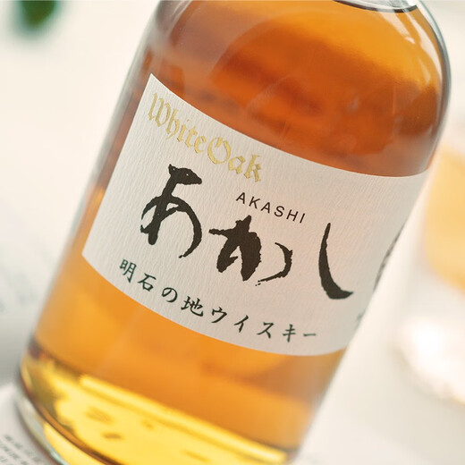 AKASHI官旗 日本原瓶进口威士忌 AKASHI明石白橡木调和威士忌 500ml 单支装