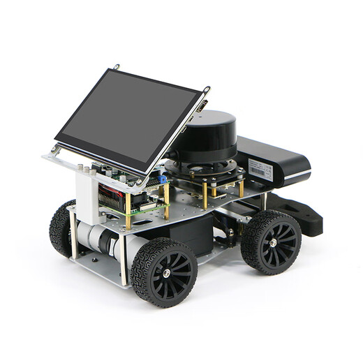 WHEELTEC ROS2 ROBOT ACKERMAN Differential R550 Unbemannte Autopilot -Auto McNam Wheel Ros Ros Car Raspberry Pi Open Source Jetson Nano Crawler Car Version mit Touchscreen mit RGB -Kamera nicht enthalten ROS -Master -Steuerung (Standardeinstellung enthält N10p -Radar)