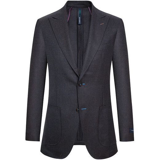 
Dongbolini casual blazer men high-end blue brown autumn and winter new wool suit blue coffee 48
