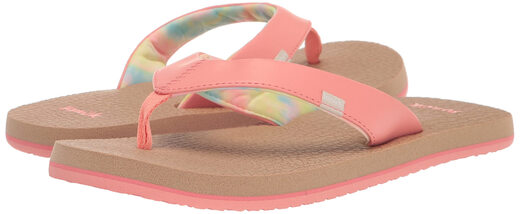 Sanuk Unisex Kids Y-shaped Yoga Mat Coral 13 Little Kid