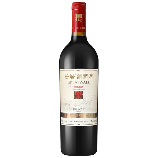 长城 特藏甄选解百纳干红葡萄酒 1979纪念版 750ml*6瓶 整箱装
