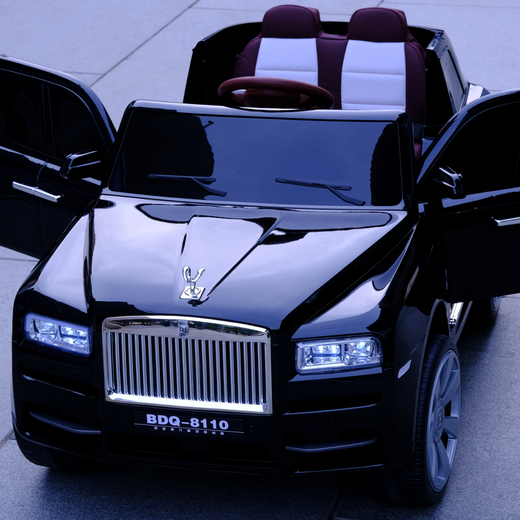 
Chibexing Rolls-Royce Cullinan Children's Electric Vehicles, Men's and Girls' Remote Control Toy Cars, Can Be Sitting on a Four-Wheel Off-Road Vehicle, Dark, Remote Control, Swing, Soft Seat, Bluetooth