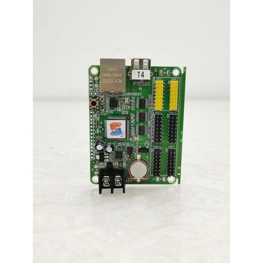Lingxin control card network port U disk communication single and double color LED display motherboard can be used twice LS-T16