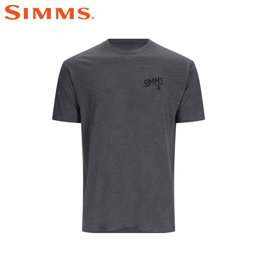 SIMMS新款短袖T恤春夏透气舒适男生时尚路亚户外钓鱼服柔软舒适速干 PG-14098短袖T恤 黄色 S