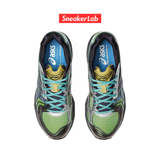 Asics P.Andeade x Asics Gel-Kayano14 low-top men and women same black and green running shoes 1203A639-300 43.5