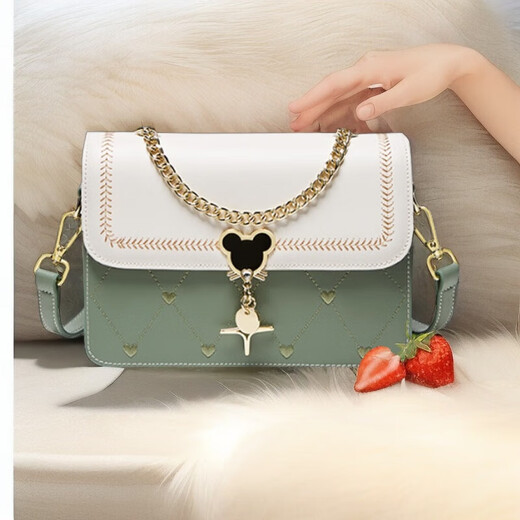 Gege pocket small bag women's bag new fashionable shoulder bag girls crossbody bag 520 gift for girlfriend Mother's Day gift bag blue spelling white cover
