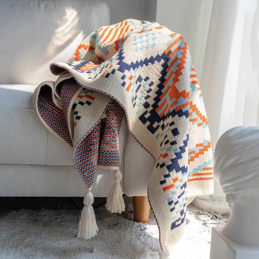 
Muji knitted blankets, four seasons cover blankets, office air conditioning blankets, children's lunch break, quilt, nap blankets, 130x200cm