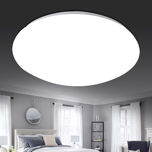 Micro ceiling lamp LED super bright home living room bedroom kitchen lamp round staircase balcony simple 36 watts 33CM white light super bright