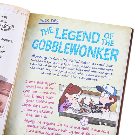 怪诞小镇怪诞神奇故事 Gravity Falls Gravity Falls Tales of the Strange and Unexplained 英文原版 Disney Books
