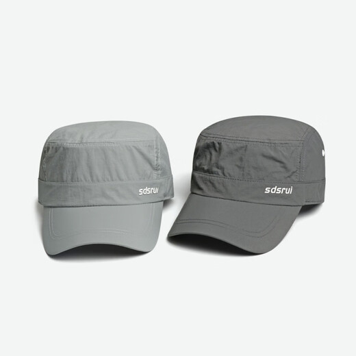 OUKACOSS hat men's summer sun hat baseball cap sun hat Korean style trendy middle-aged and elderly middle-aged summer outdoor baseball cap dark gray adjustable