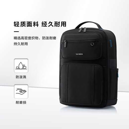 Samsonite Computer Bag Mackpack Business Backpack Bag Casual Urban 36B*09019 Negro 16 pulgadas