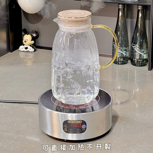 Qipai home water cup set, living room hospitality cup, kettle, cup, moving to new home, wedding gift, high-end practical tea set, high-end water set 9-piece set 1196 gift box