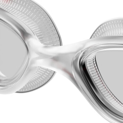 Speedo Cloud 2.0 Biofuse Flexible and Comfortable Adult Men's and Women's Swimming Training Goggles Transparent/Red