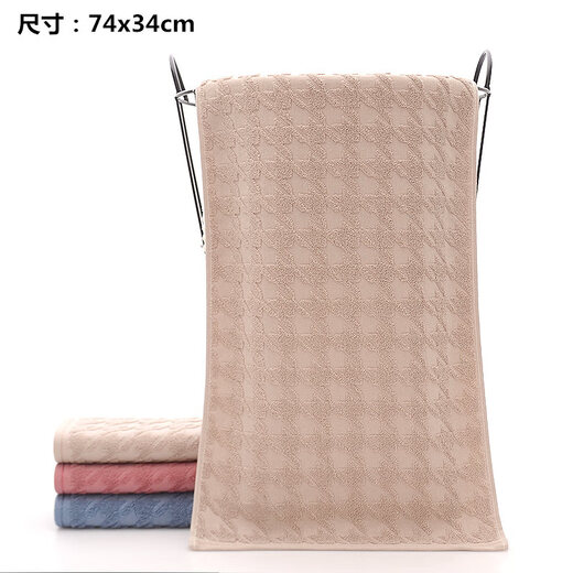 Tiaotiao thin towels pure cotton 100% cotton for adults and children to wash face and bathe at home, soft, water-absorbent, non-shedding, skin-friendly and comfortable 6 pieces (5004) soft, water-absorbent, skin-friendly and non-shedding, 73x33cm single 75g 100% cotton