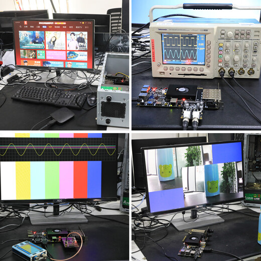 ALINX黑金FPGA开发板Xilinx zynq开发板zynq7035 7045 7100 ARM AX7Z100B 开发板