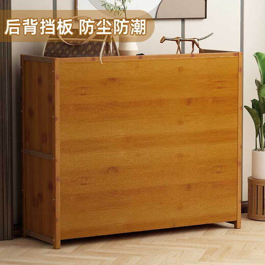安尔雅鞋柜门口家用大鞋架子多功能收纳储物柜入户玄关柜 5层70cm