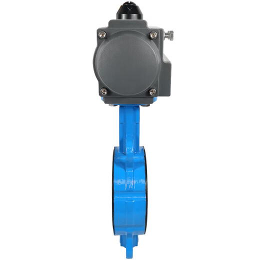 Soupape de papillon pneumatique personnalisée D671X-16Q Vanne de serrage en acier inoxydable DN50 65 80 100 150 250 DN100 (Plaque de soupape en acier inoxydable 304)