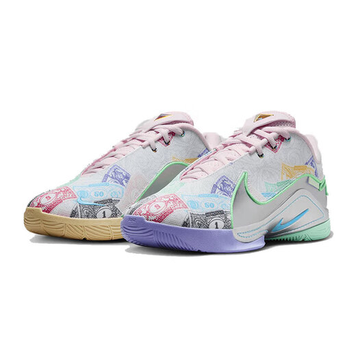Nike (Nike) LeBron22 LeBron James Chaussures de basket-ball à bas niveau de la pratique des hommes FZ1098-100 44