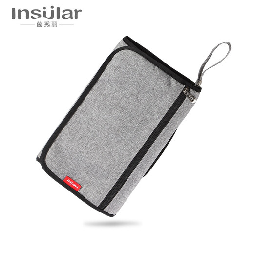 Inselbaby Windeln Pads für Babys Multifunktional tragbare Windelpolster für Windeln Aufbewahrungstaschen für Mutter- und Babyversorgungen Rauchwellen-Asche-Portierbabywindeln Pads