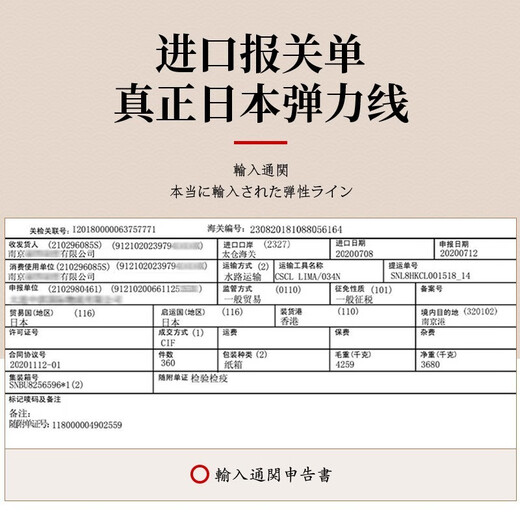 Luo Lanmei crystal bracelet rope elastic thread bead wear-resistant beaded bracelet rope rubber band play string transparent tendon transparent 0.5mm about 100 meters