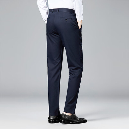 Shanshan [Light Luxury Mulberry Silk] Casual Pants Men's Spring and Autumn Four Seasons Business Commuter Anti-Wrinkle Breathable Men's Pants