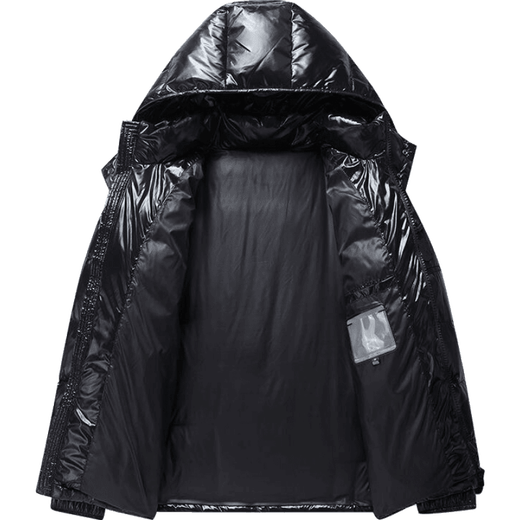 Veste du Nouvel An pour hommes pour le nouveau grand hiver pour hommes épaissis de veste pour hommes chauds pour hommes courts pour hommes pour hiver noir xl110-130jin [Jin est égal à 0,5 kg]