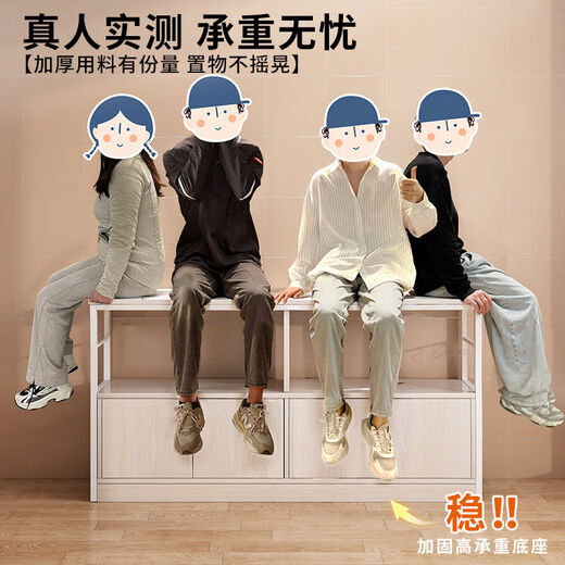 Yusenyi kitchen rack floor-standing home wall-mounted integrated sideboard multi-layer multi-functional microwave storage shelf cabinet 10 yuan rebate upon arrival