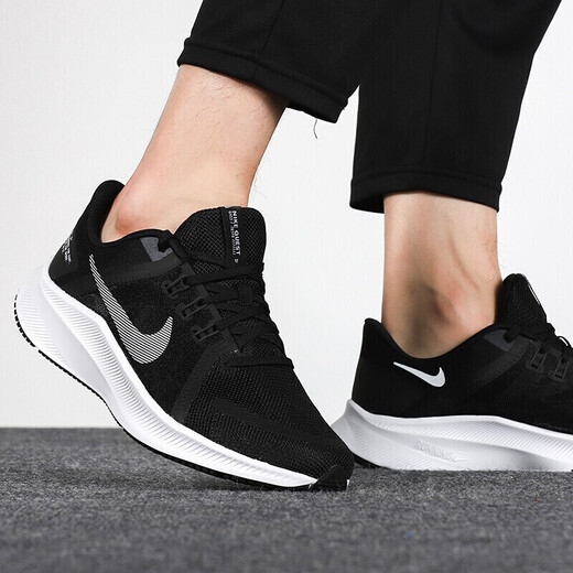 耐克（NIKE）男鞋新品QUEST 4 运动鞋轻便休闲透气飞线低帮慢跑鞋缓震跑步鞋 DA1105-006 43