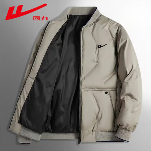 Huili cotton coat men's cotton coat men's bread coat long-sleeved warm jacket winter thick jacket cotton jacket top LG-HL-A347-9898-3-Black M (recommended 90-100Jin [Jin equals 0.5 kg])