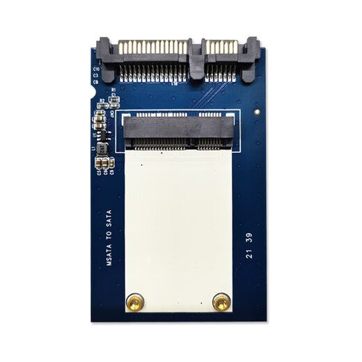 Liantuo Carte adaptateur de disque SSD MSATA vers SATA pour ordinateur portable avec interface SATA 2,5 pouces intégrée Carte d'extension de disque dur SSD S101-1M