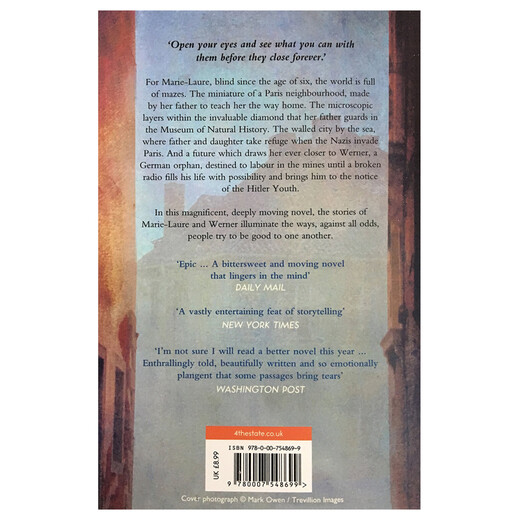 所有我们看不见的光 英文原版 All the Light We Cannot See 安东尼多尔 当代畅销小说 普利策奖 弘书阁英语文库十大当代之一 所有我们看不见的光