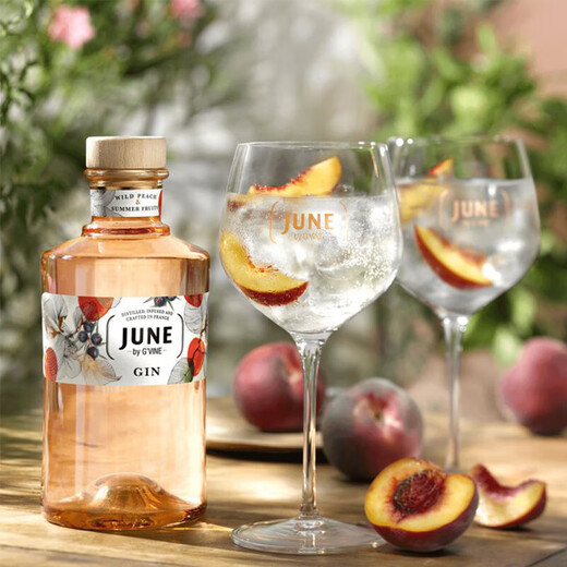 Fengzhi Ji Enlixiang Taoxiang Gin JUNE GVINE French imported gin wine prepared with foreign wine spirits Ji Enlixiang Gin 700mL 1 bottle