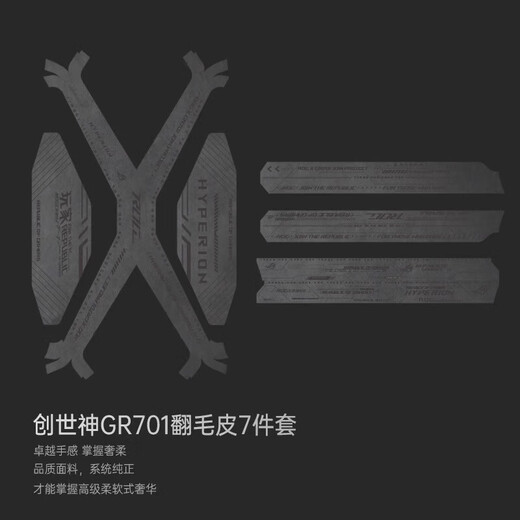 Asus Rog GR701 Schöpfung Gottes Fell/Spiegel glühende Lichtplatte Customized Argb Divine Light Synchronized Mirror Light Board Mod Light Board/Customized Chassis Light Board GR701 Kreation God's Mirror Light Board + sieben-teilige Set