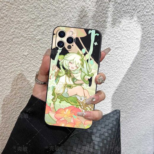 Sulong E-Sports Genshin Impact Grass Naxida Mobilfunkkoffer eignet sich für Apple Oppo Xiaomi Vivo Redmi Iqoo Huawei Serie Strohhut Gray M11165 (Nasida 1) Xiaomi Model Order Contact [Kundendienstnotiz]