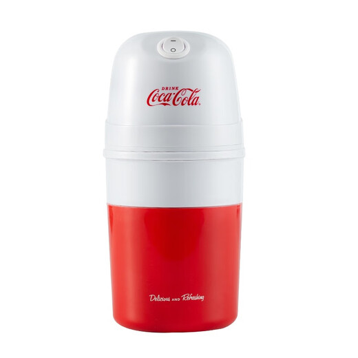 Nostalgie Elektrik Eistemaschine für den Heim verwenden tragbare kleine hausgemachte Mini-Obst-Eis-Kegelmaschine Coca-Cola-Gelenkmodell