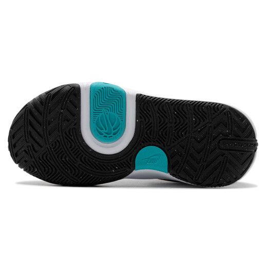 Nike (Nike) Zapatos para niños 2025 Summer Nuevo equipo ajetreo Competición de zapatos deportivos COMISIÓN PRÁCTICO ENTRENAMIENTO RESISTENTE RESISTENTE COMBUSTIBLE DE BALONCALLO FJ1391-001 19 2Y/33.5 Tamaño/21 cm