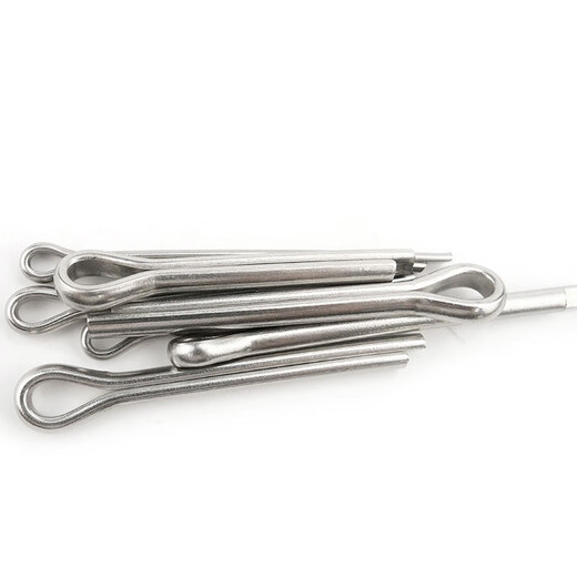 Bingyu bx-17 304 stainless steel cotter pin latch hairpin pin U-shaped pin GB91 steel pin 304 stainless steel cotter pin M2.5*40 (200 pieces)