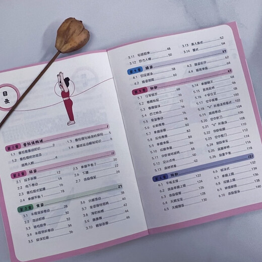 Genuine original work, straight hair from Jingcang, Pilates comic illustration class (produced by People's Post Sports) People's Posts and Telecommunications Publishing House