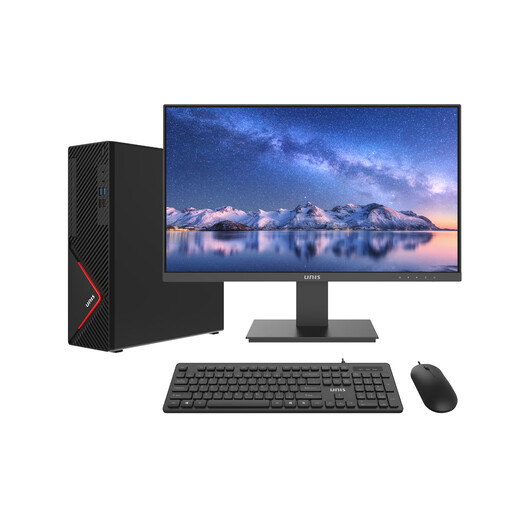 
Unigroup UNIS D3890 G2 KX-U6780A Domestic Intelligence Desktop Computer High-performance Office Commercial Desktop Computer Host + 21.5 Monitor Set KX-U6780A 16G Memory 512G Solid State 1T