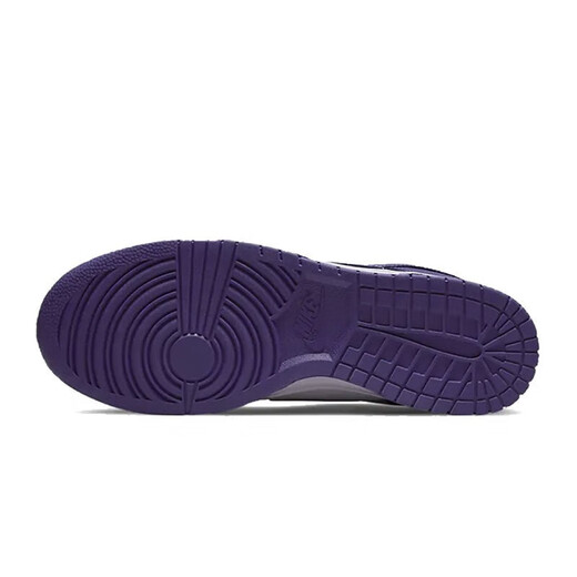 
Nike (NIKE) men's shoes autumn new Dunk Low skateboard shoes retro sneakers low top casual shoes DD1391-104 white purple 42.5