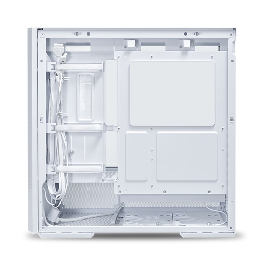LIANLI联力鬼斧207机箱白色 ATX主板位/玻璃侧透/支持360水冷位/预置4把风扇/多面网孔面板