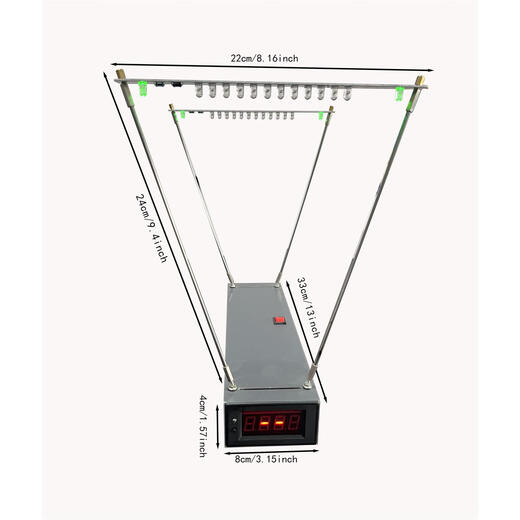 
Curtain slingshot speed tester initial speed tester bow and arrow speed tester cost performance exceeds E9900 level WIFI standard version 40 sets of data to get one light bar
