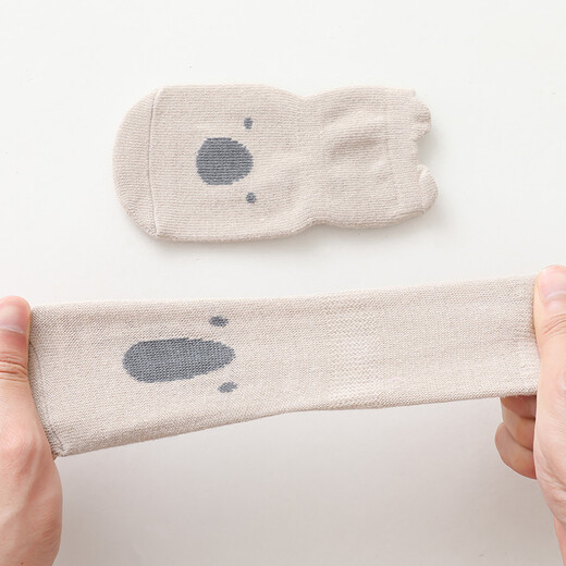 Kindische Drachenbabys Socken Frühlings- und Herbstbaby Anti-Schlupf-Socken Kinderkindschuhe und Socken Neugeborene Home mit mittleren Langen Cartoon Socken Jungen 3 Paare [Khaki + Kaffee + Blau] M Größe [vorgeschlagen für 1-3 Jahre alt innerhalb von 14 cm