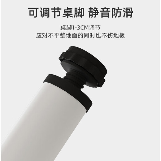 Hanfeng computer table home folding table leisure long table office training study table desktop table steel wooden floor stall table 80*40*75cm thickened round tube single layer